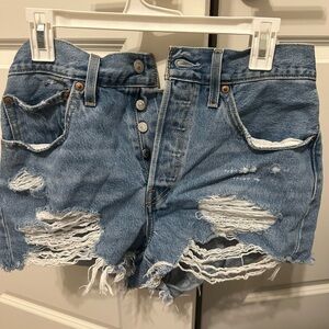 Levi's 501 Blue Jean Shorts